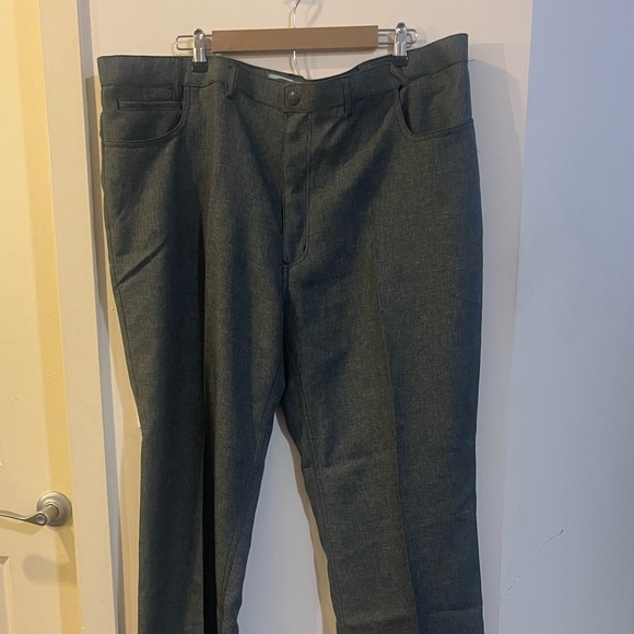 Haband's Fit Forever Mens Big and Tall Dress Pants Adjustable Waist Size 44 - Picture 8 of 9